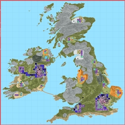 Map: British Isles Undead One
