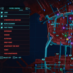 Better Fast Travel Map — Redscript