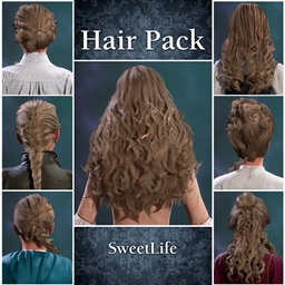 Hair | Authentic Victorian Hairstyles Pack