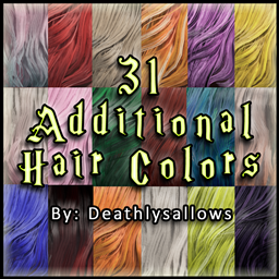 Deathlysallows’ Hair Colors