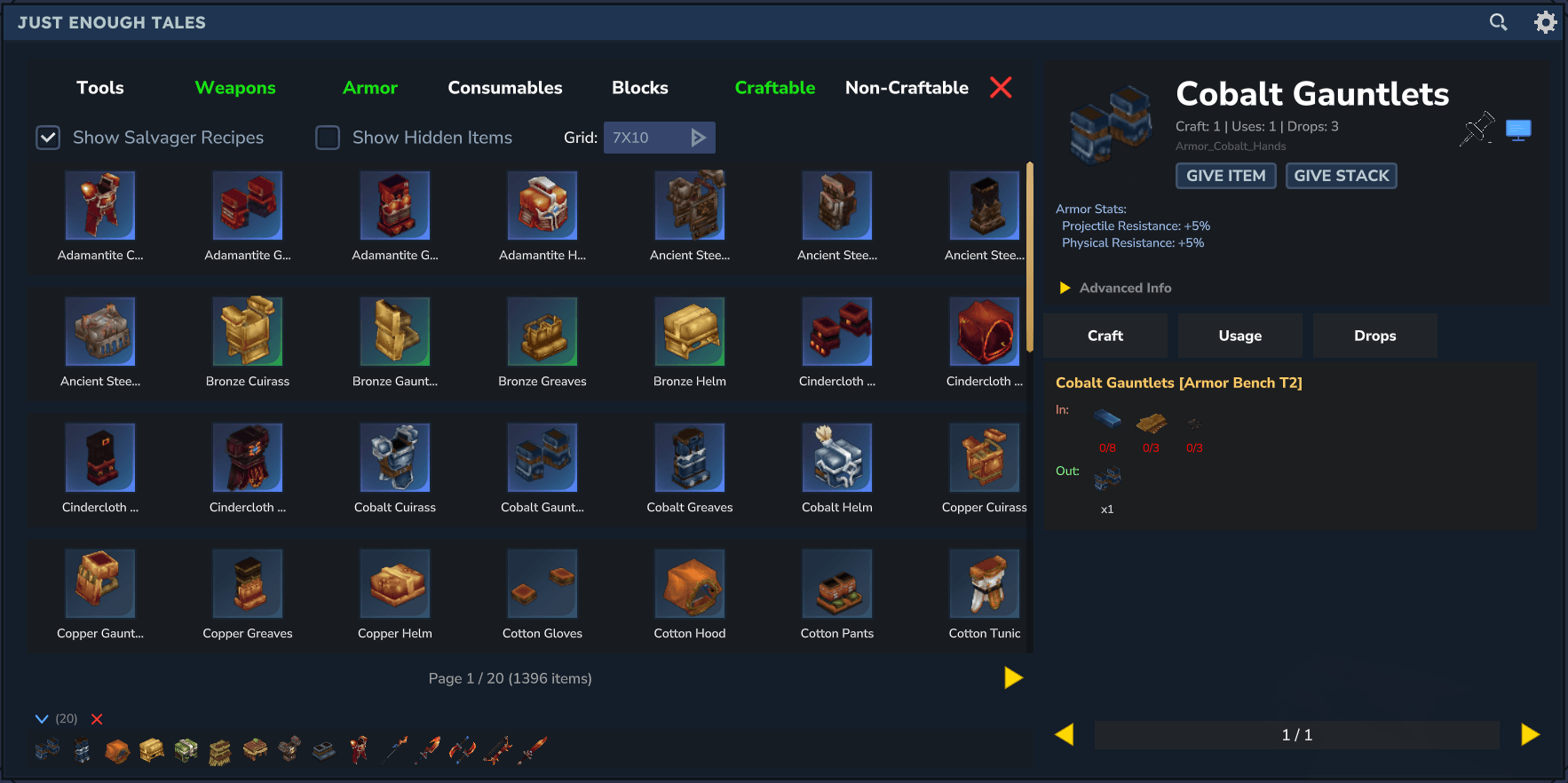 Just Enough Tales (JEI mod) — изображение 3