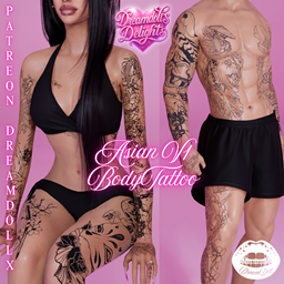 Bodytattoo Asian V1 | F&M