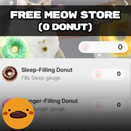 MH Free Meow Store (0 Donut)