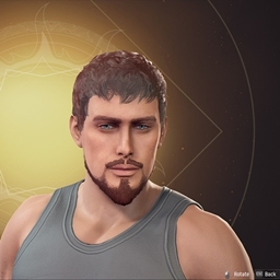 Male Hunter hispanic face