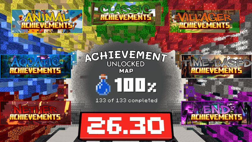 Achievement Unlocked Map 26.30 — Easily and Quickly All Achievements Completed — изображение 1