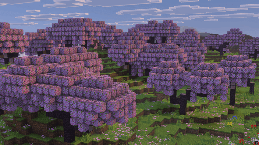 Better Foliage Addon/Texture Pack for Bedrock(Cherry Leaves Update!) — изображение 3