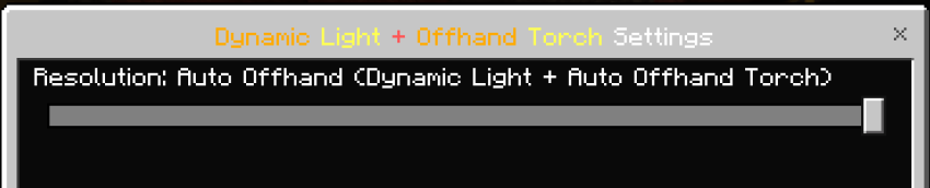 Dynamic Light Addon + Offhand Torch (Second Hand) — изображение 5