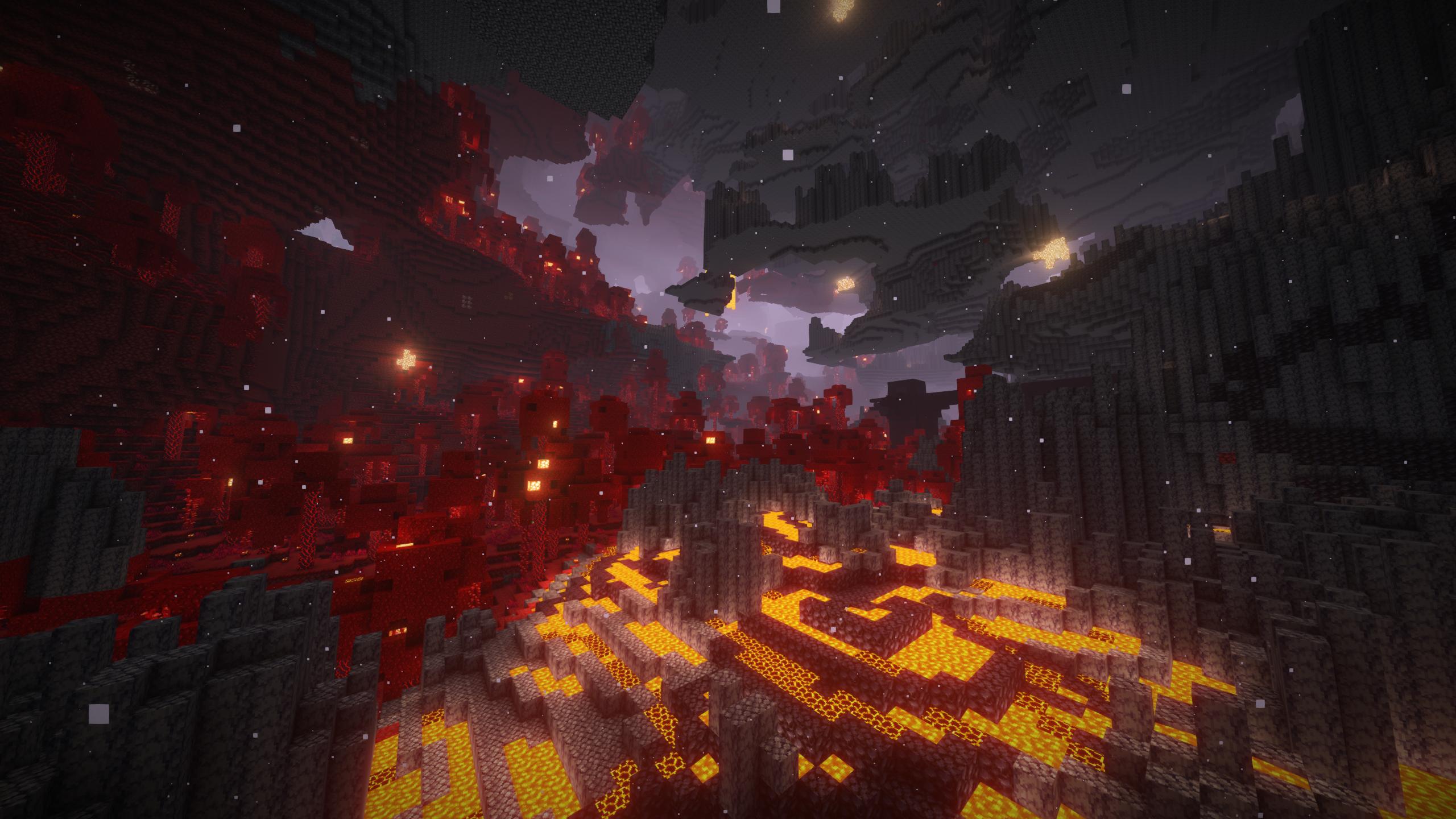3D-биомы и многоуровневый рельеф в Nether