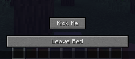 Интерфейс кнопки Kick Me
