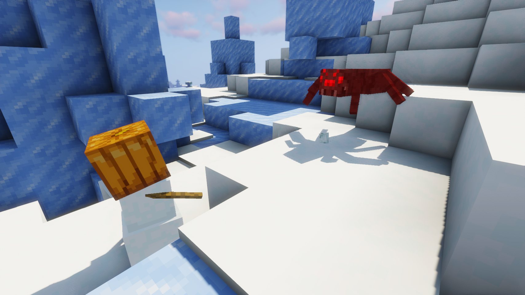 Animated Snow Man Stick