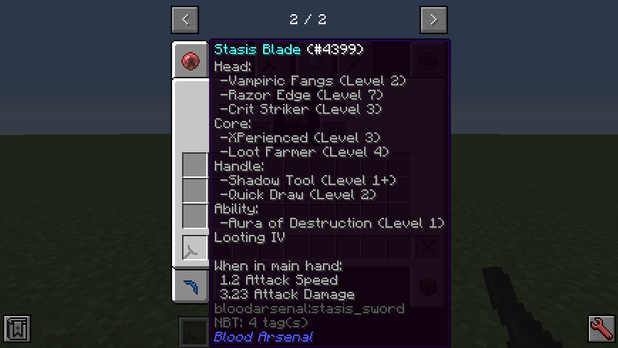 Модифицированный Stasis Tool