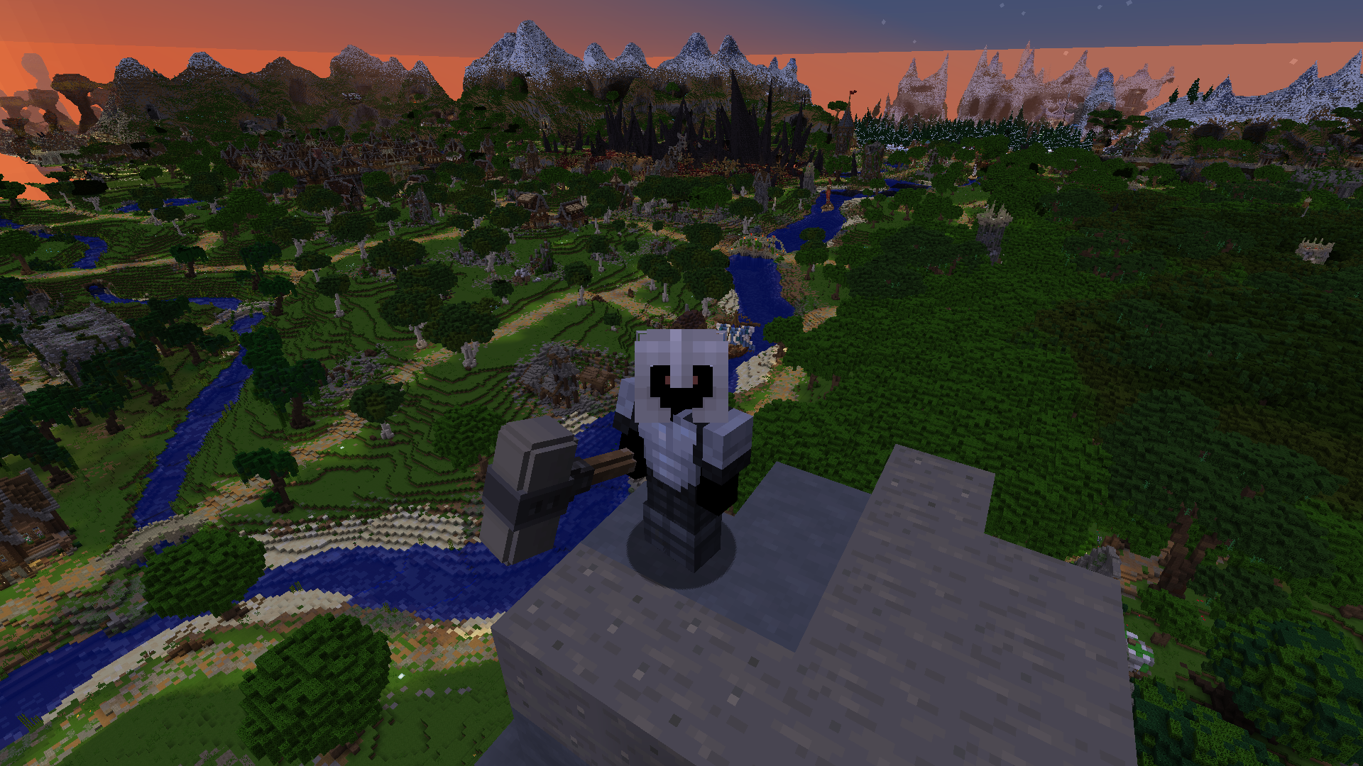 The Province of Wynn at 96 chunks render distance
