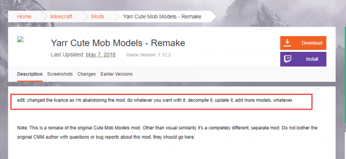 Cute Mob Models: Resource Pack — изображение 2