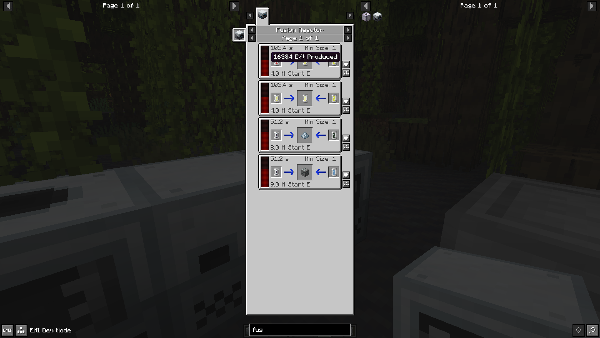 Рецепты Fusion Reactor