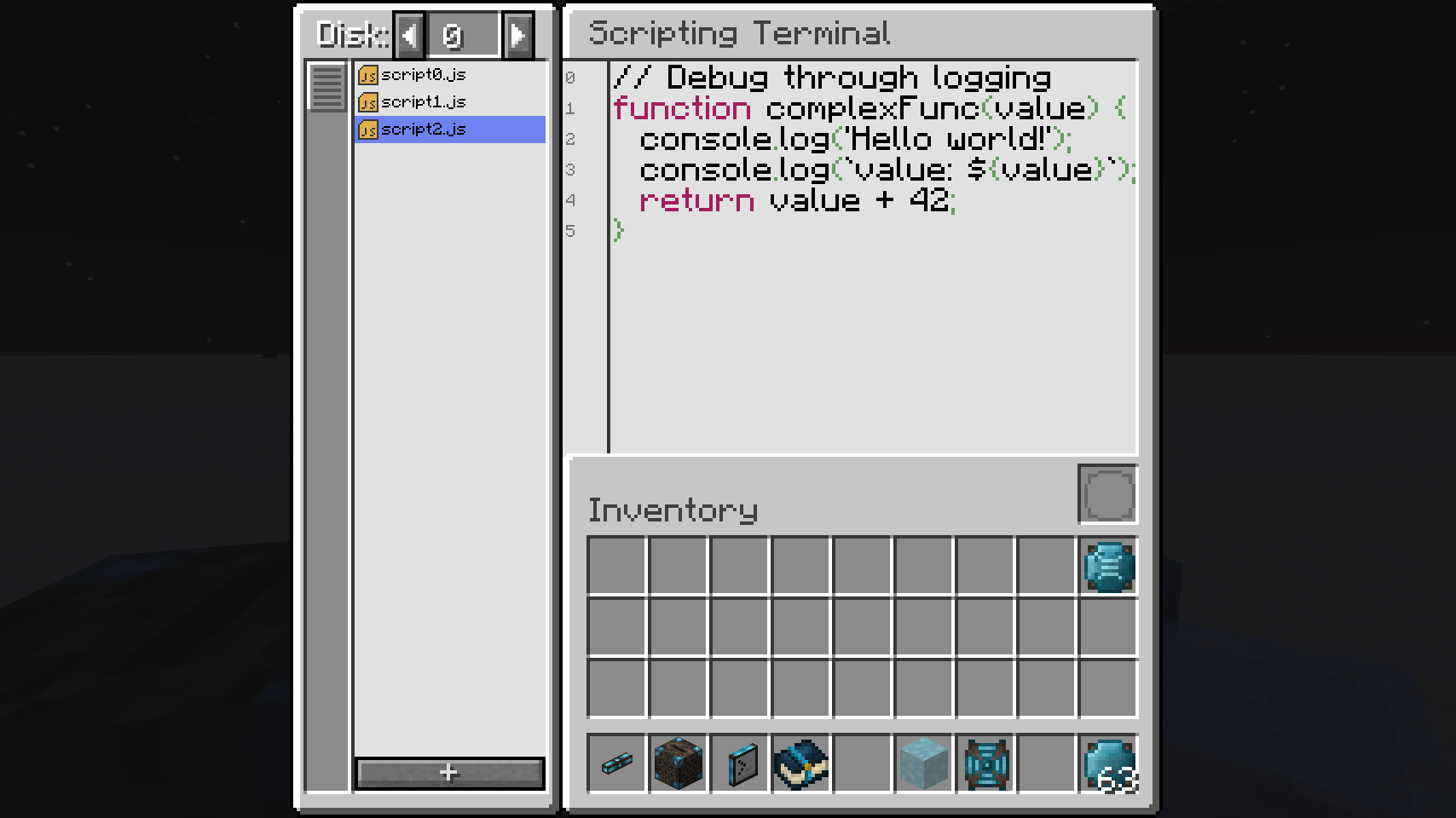 Integrated Scripting — изображение 6