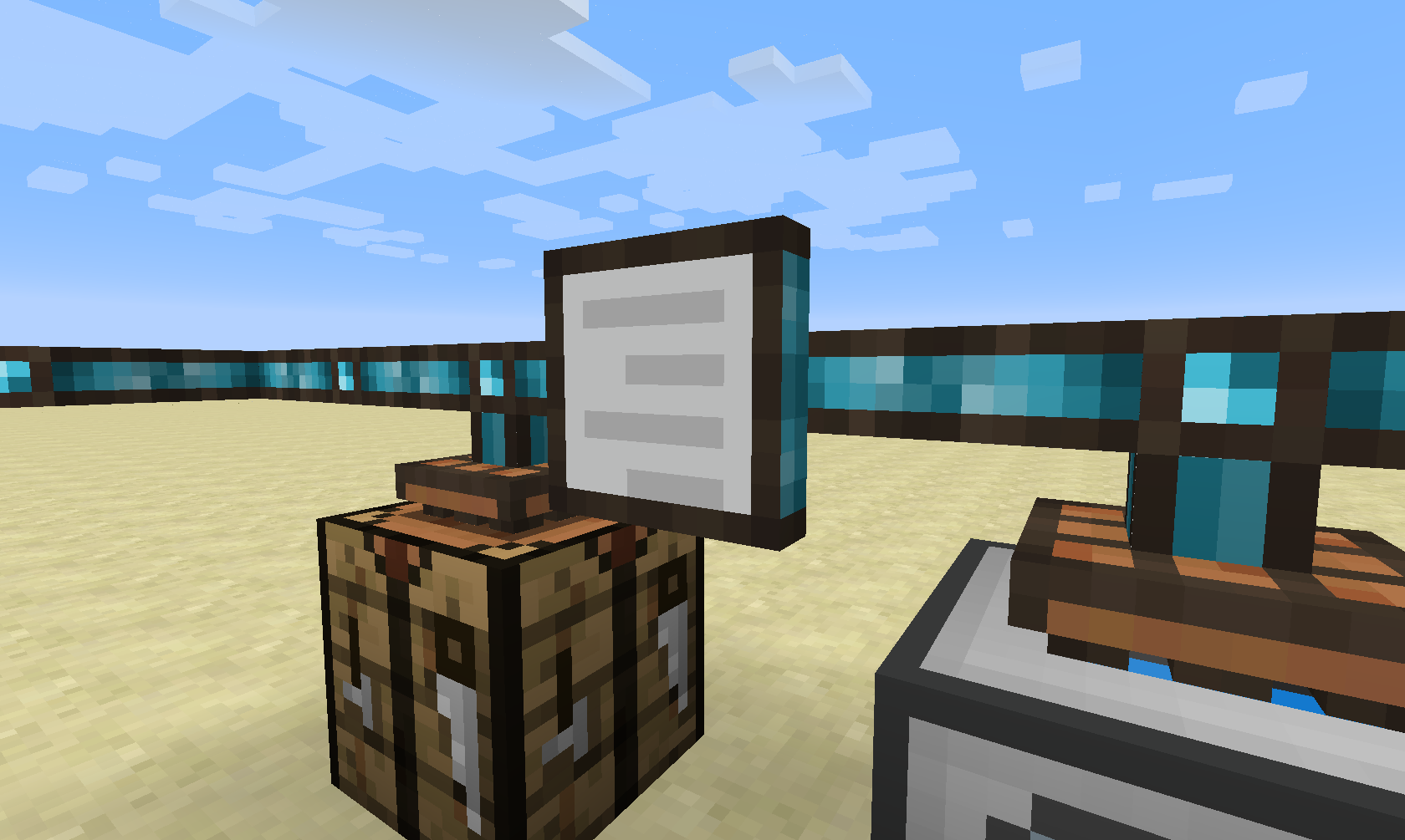 Интерфейс Crafting Job Terminal