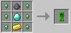 Рецепт крафта Creeper