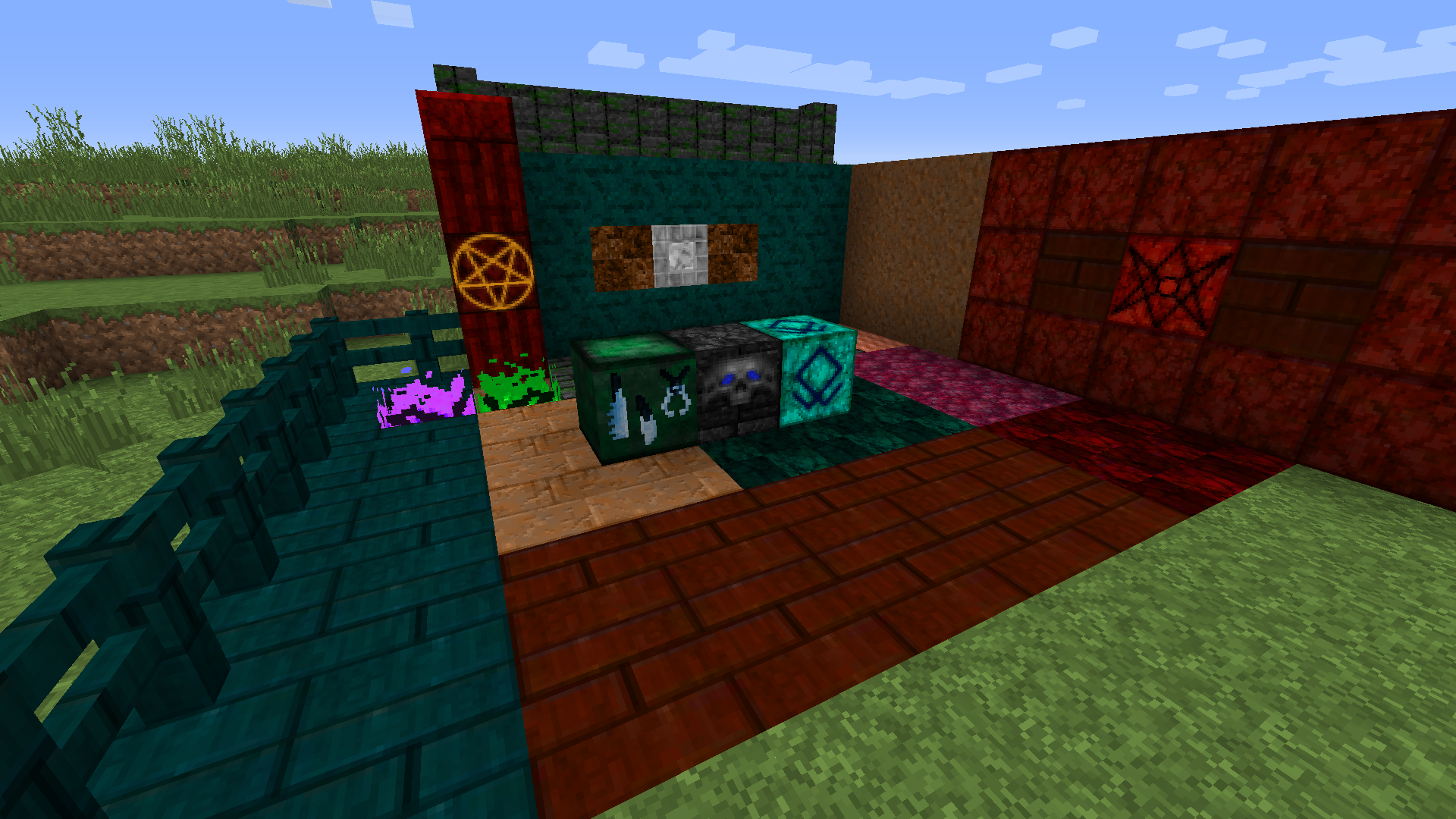 Пример текстур 32x для Lycanites Mobs