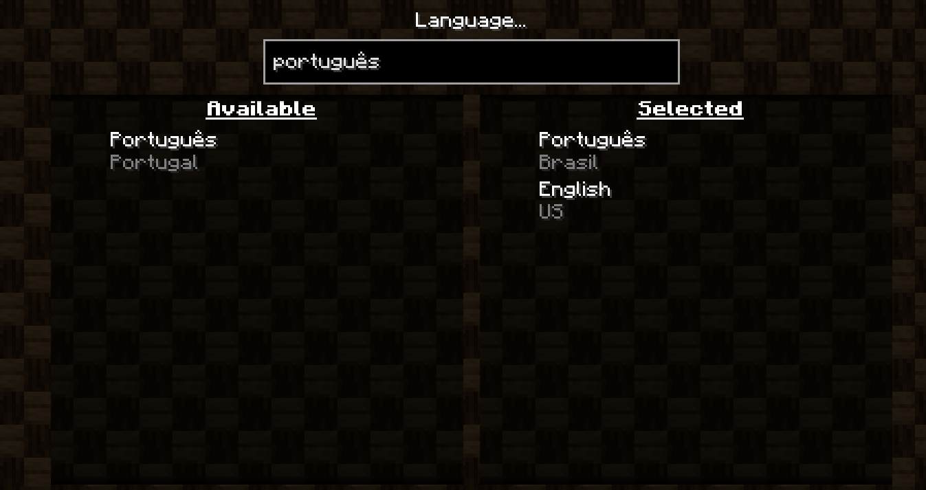 Порядок выбора языка в игре