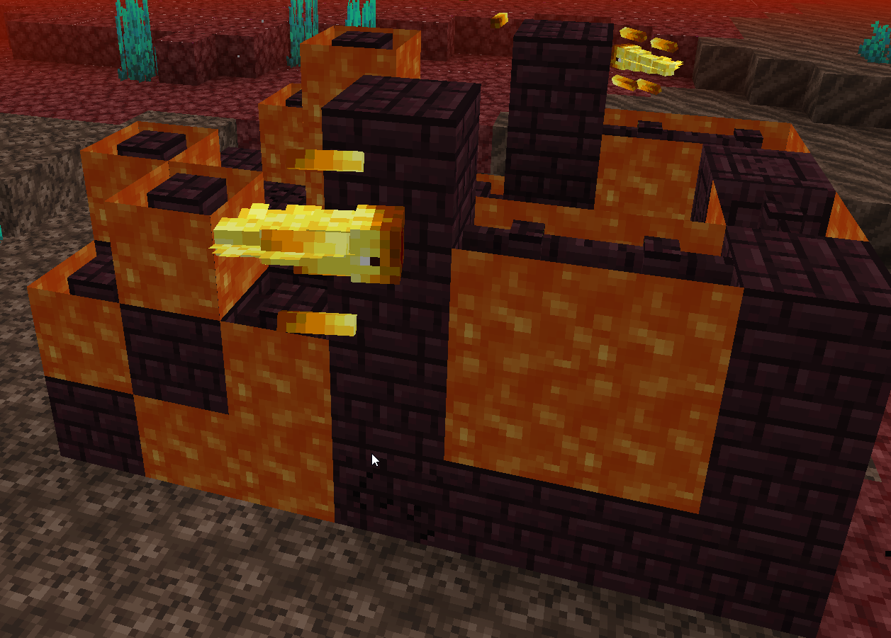 Magma cube fish