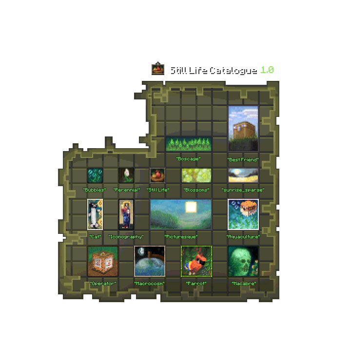 Still Life Catalogue