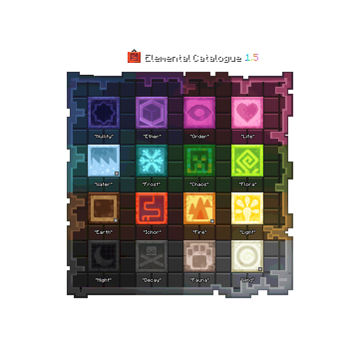 Elemental Catalogue