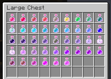Зелья из мода Potion Core