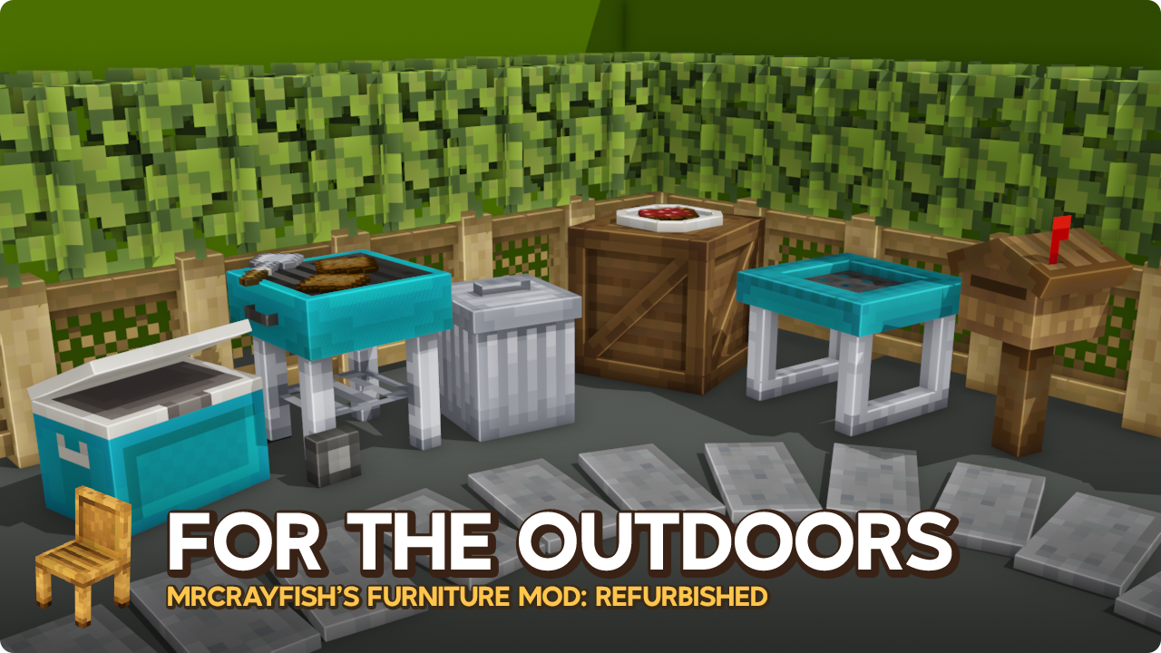 MrCrayfish’s Furniture Mod: Refurbished — изображение 10