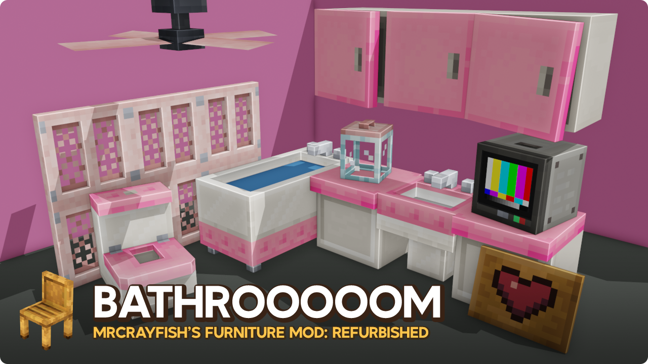MrCrayfish’s Furniture Mod: Refurbished — изображение 11