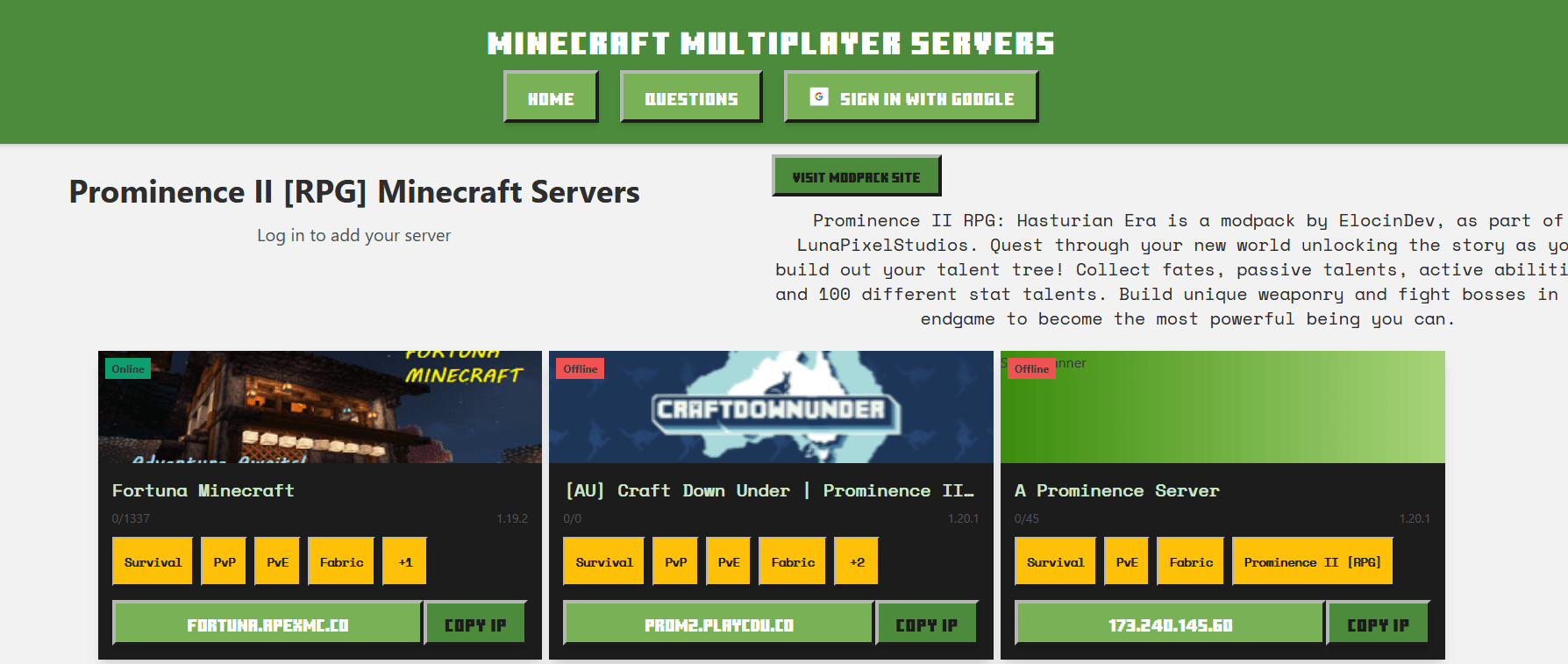 Server Browser — In Game Server Listings — изображение 1