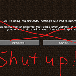 Shutup Experimental Settings!