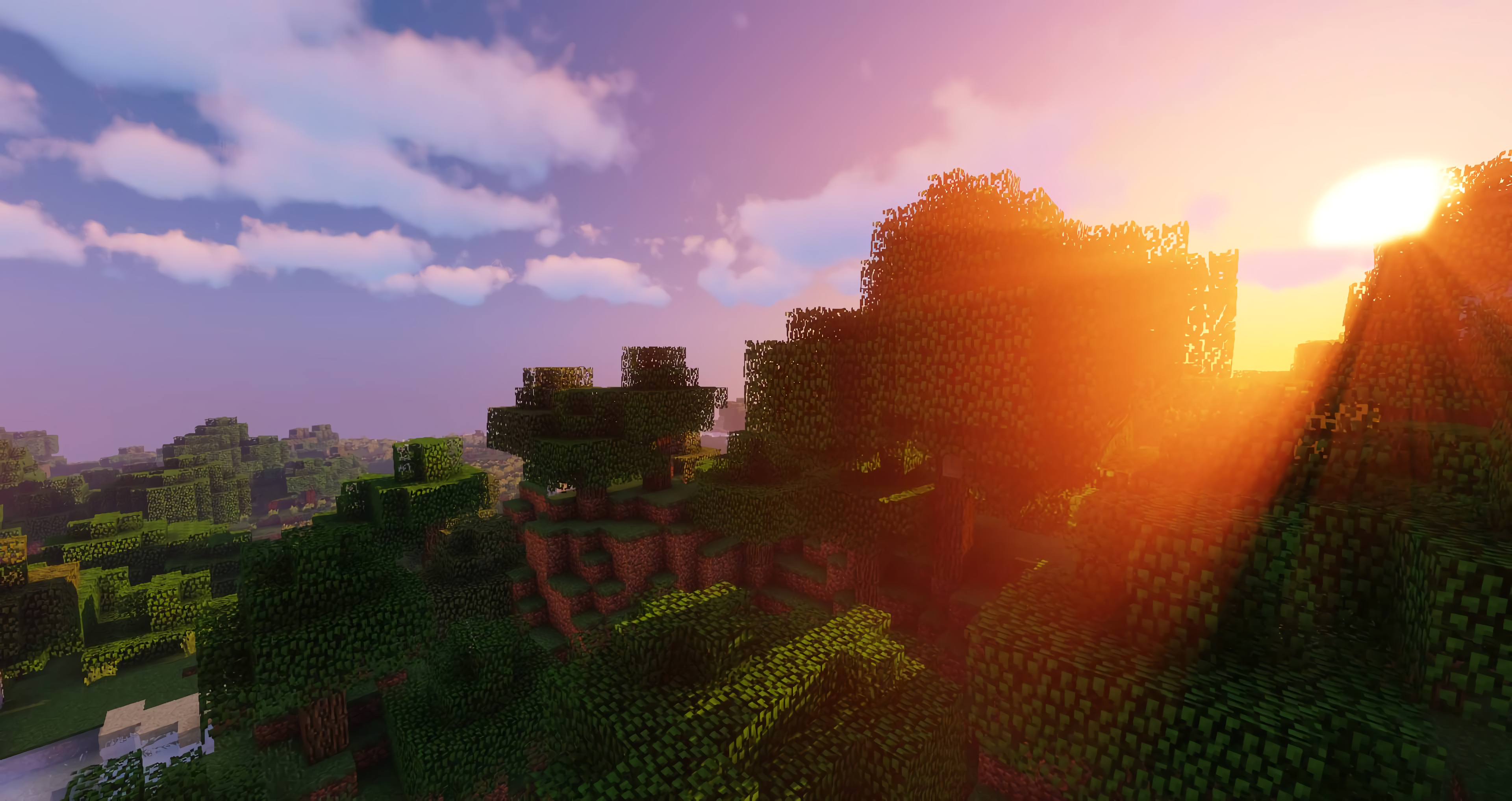 Пример визуального эффекта Sildur's Vibrant Shaders