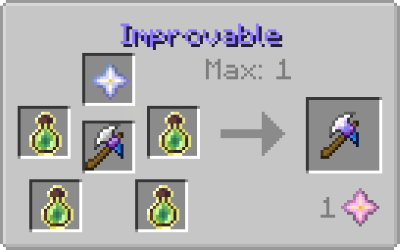 Рецепт модификатора Improvable