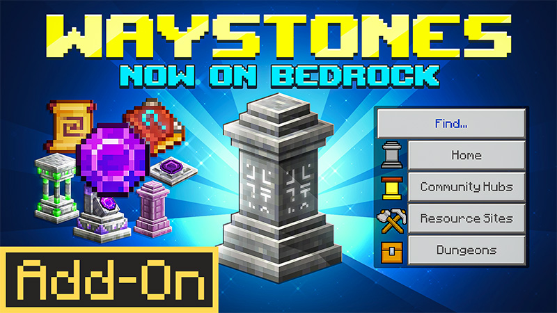 Waystones on Bedrock