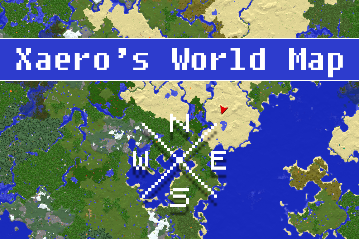 Баннер Xaero's World Map