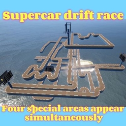 Supercar drift race