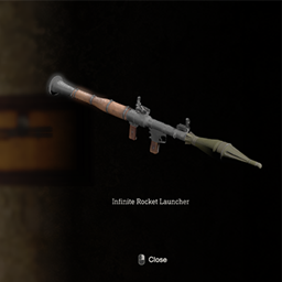 Replace W870 with Infinite Rocket Launcher