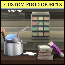 CUSTOM FOOD OBJECTS