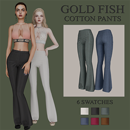 GoldFish cotton pants