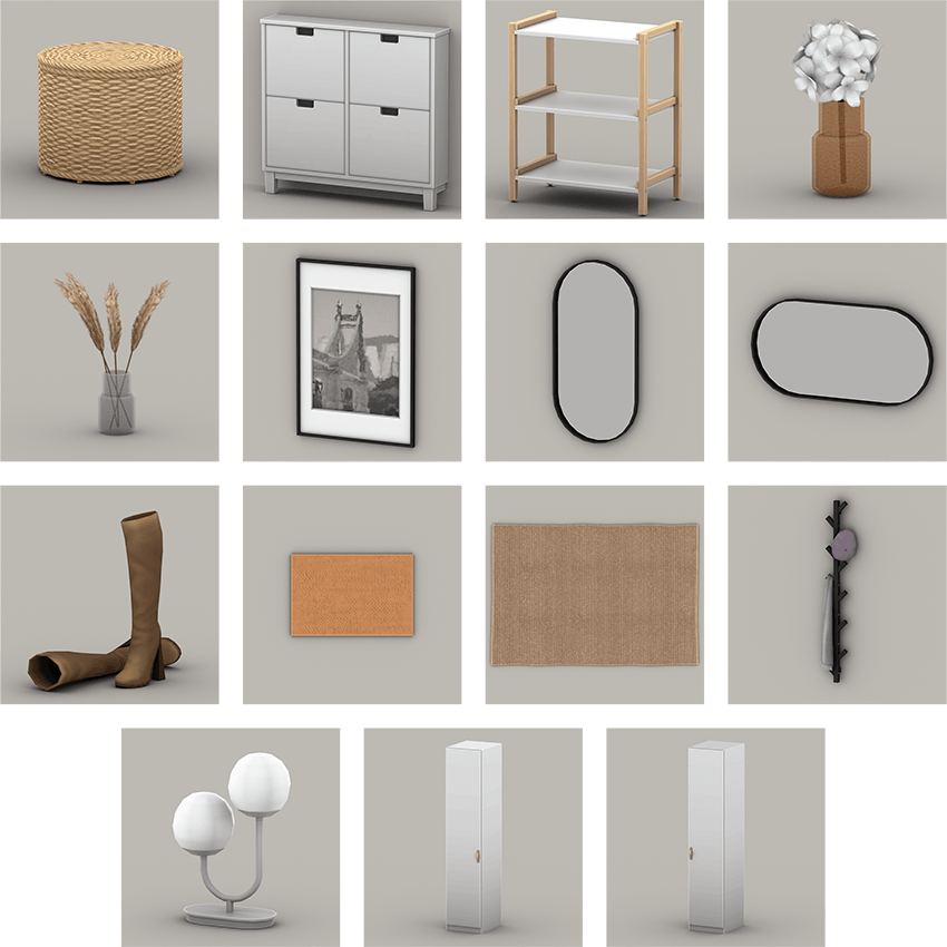 QICC — Sleek Hallway Set — изображение 2