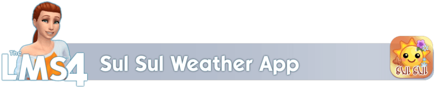 Sul Sul Weather App — изображение 1