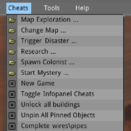 Cheats Menu