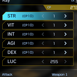 Max LUC Stat (Offline Only)