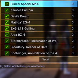 Standalone Pack — Weapons For Sale Legendary Shop