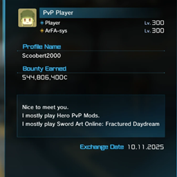 Standalone Player Card Comment