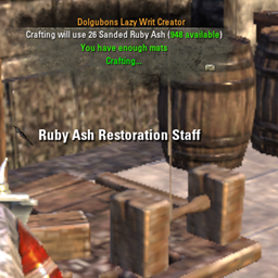Dolgubon’s Lazy Writ Crafter
