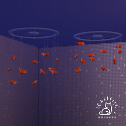Chill119_Spinning Goldfish(Ceiling Fan)