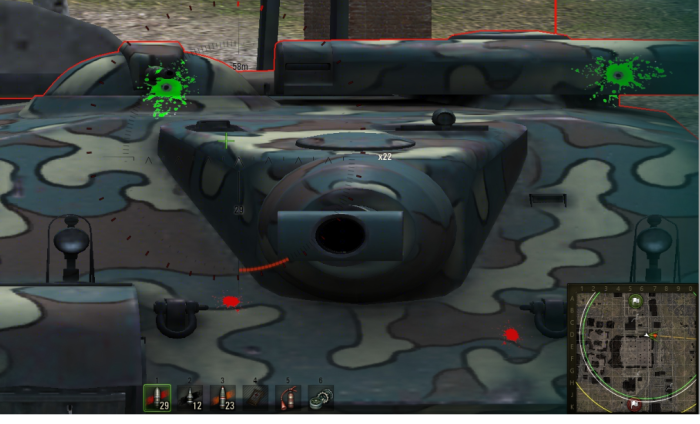 Визуализация мода Hawg's Balls Paint Damage