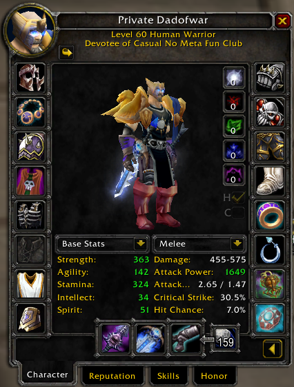 CharacterStatsClassic (Character Stats Classic) — изображение 2