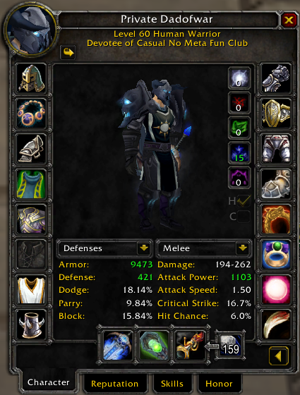 CharacterStatsClassic (Character Stats Classic) — изображение 3